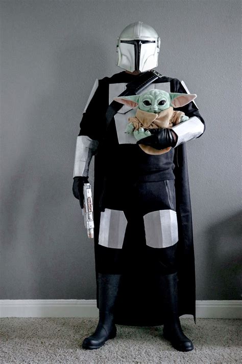 DIY Mandalorian Halloween costumes - Fab Everyday | Star wars halloween costumes, Yoda halloween ...