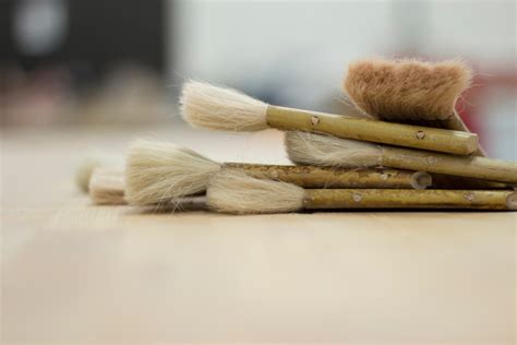 Free Images : hand, wood, craft, paint brush, paintbrush, textile, flavor 5184x3456 - - 3580 ...