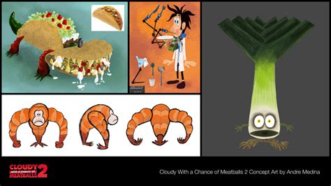 Concept Art World — Cloudy With a Chance of Meatballs 2 Concept Art by...