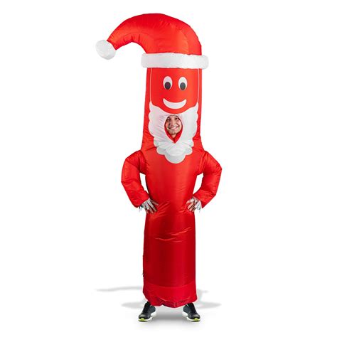 Air Dancers® Inflatable Tube Man "Santa Disguise" Costume – LookOurWay