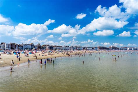 Weymouth Beach Dorset England Editorial Photography - Image of britain ...