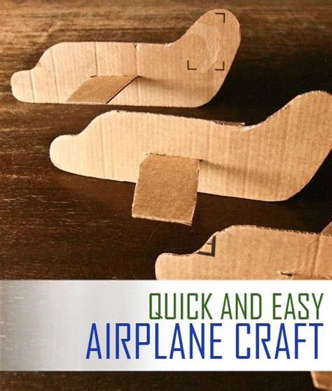 Airplane Birthday Party Ideas | Photo 8 of 9 | Airplane crafts, Cardboard airplane, Airplane ...