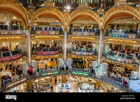 Galeries Lafayette department store Paris France Stock Photo: 134220357 ...