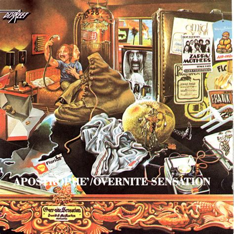 Frank Zappa - Apostrophe' / Overnite Sensation (1986, PDO, CD) | Discogs