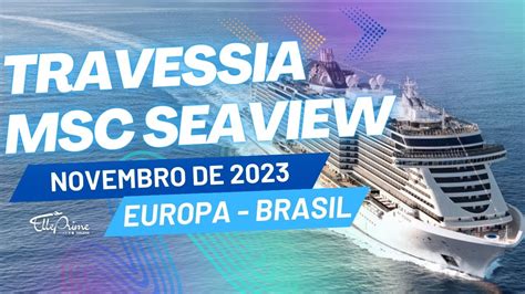 Patricia Franklin Headline: Msc Seaview Travessia Europa Brasil 2023