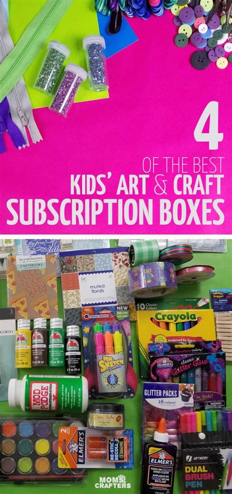 Craft Subscription Boxes for Kids - 4 Top Picks * Moms and Crafters