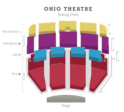 landmark theater seating chart | Seating charts, Theater seating ...