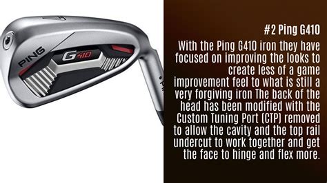 Best Irons for Seniors 2020 - FOGOLF - FOLLOW GOLF