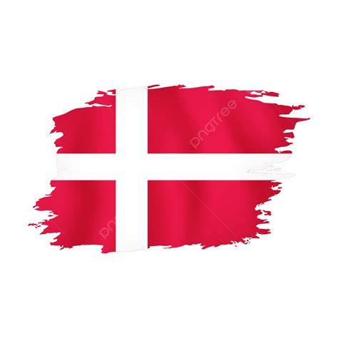 Danish Flag, Danish Torn Flag, Denmark Watercolor Flag, Danish Denmark ...