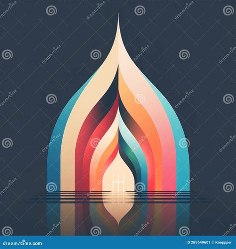 Minimalist Modern Church Logo Design Ai Generated Stock Illustration ...