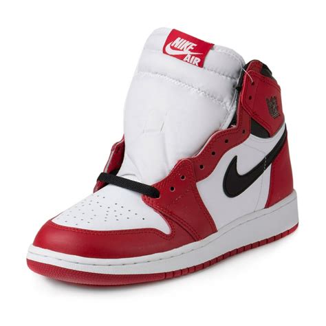 Air Jordan - Nike Boys Air Jordan 1 Retro High OG BG "Chicago 2015" White/Red 575441-101 ...