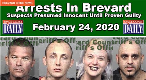 Brevard County Jail Mugshots and Crime News 2-24-2020