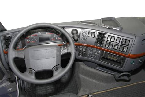 Truck dashboard stock image. Image of industrial, truck - 38736411