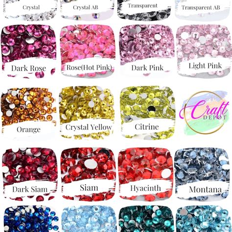 Bulk Rhinestones - Etsy