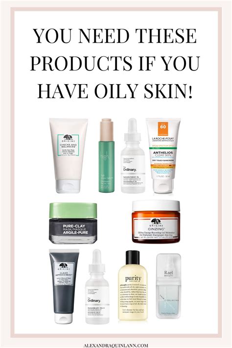 These Are The Skincare Products For Oily Skin You Need To Try | Oily ...