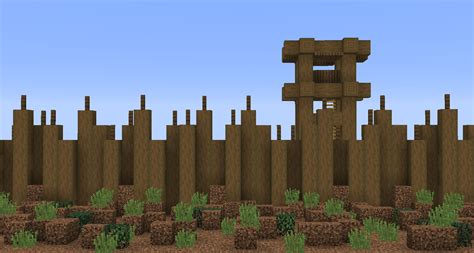 Medieval Minecraft Fence Ideas - WoodsInfo