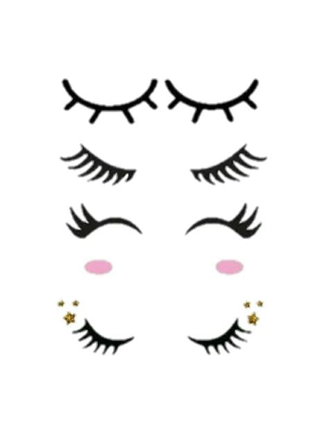 Kawaii Eyes Svg / 8 clipart eye vector eyelashes unicorn eyes svg ...