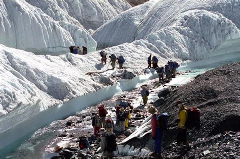 Map and photographs of the Baltoro Glacier Region of the Pakistan Karakoram