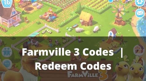 Farmville 3 Codes | Cheats & Redeem Codes Wiki - MrGuider