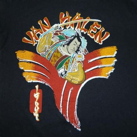 Van Halen 1984 Tour Samurai Logo | Van halen, Van halen logo, Vintage ...