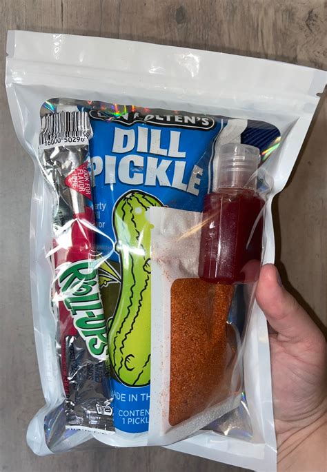 Chamoy Pickle Kit Chili Pickles Make Your Own Chamoy Pickle - Etsy