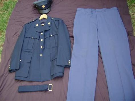 Uniforms - OLD SOUTH AFRICAN POLICE UNIFORM-COMPLETE.-(Trouser,Cap Belt ...