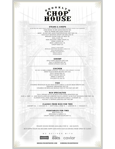 Brooklyn Chop House Opens in the Financial District With Asian Flair ...