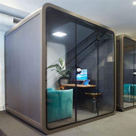 Soundbox | Modern Office Privacy Phone Booth Pods, Conference Room Call Booth Pods