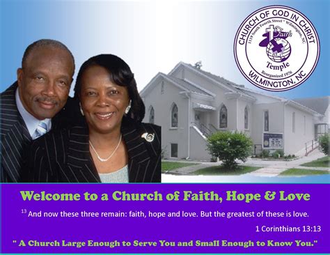 Faith Temple COGIC – Wilmington North Carolina