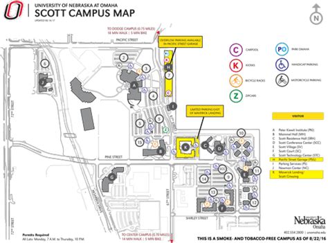 University Of Nebraska Omaha Campus Map