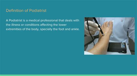 PPT - Definition of Podiatrist PowerPoint Presentation, free download ...