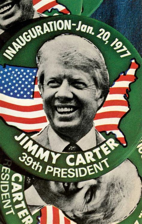 President Jimmy Carter, Inauguration Pins | Topics - Politics ...