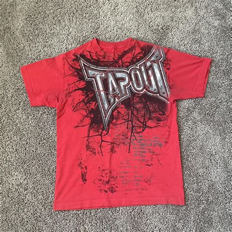 Vintage tapout shirt NO PAYPAL In very good... - Depop