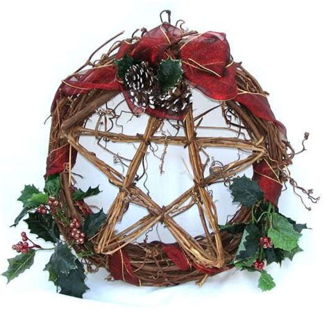 Pagan yule wreath