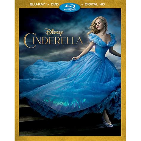 Cinderella (2015) (Blu-ray + DVD + Digital HD) - Walmart.com - Walmart.com