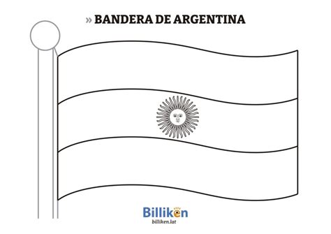 Bandera Argentina Dibujo Para Colorear Imagui - Otosection