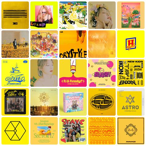 Yellow 🟡 K-Pop Albums Quiz - By iamtheluckyone