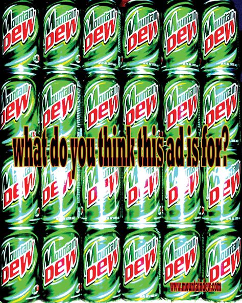 Mountain Dew ad by jrrood on DeviantArt