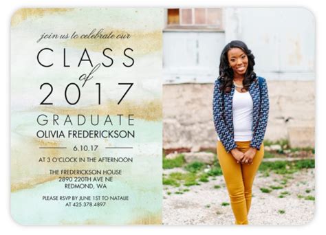 Graduation Announcement & Graduation Invitation Etiquette — Mixbook ...