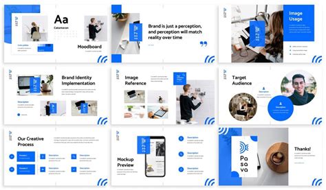 Pasava - Brandbook Presentation Template | Slide Factory