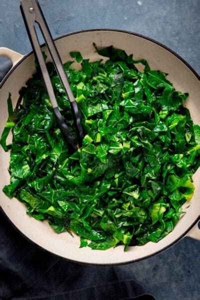 Easy Spring Greens Recipe - Nicky's Kitchen Sanctuary