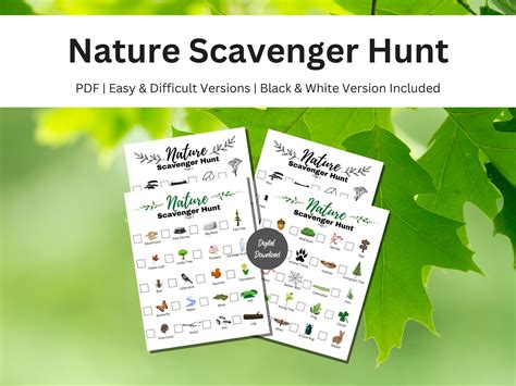 Nature Scavenger Hunt, Scavenger Hunt, Treasure Hunt Clues, Scavenger ...