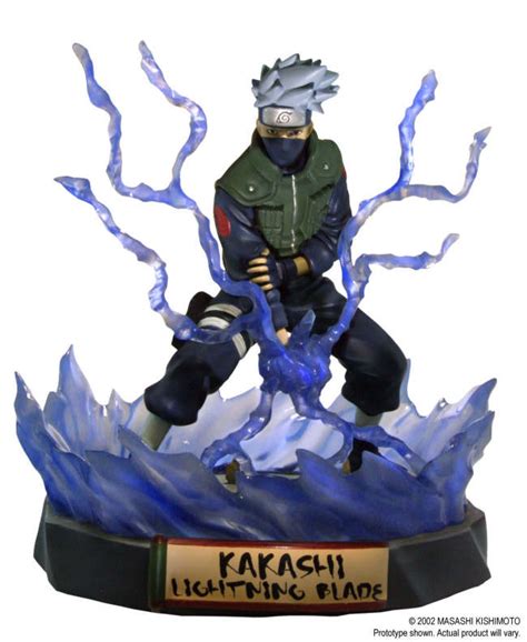 Buy Models - Naruto Cold Cast statue - Kakashi Chidori Lightning Blade ...