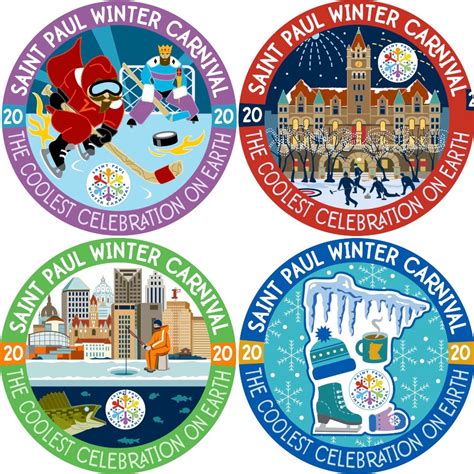 2020 St. Paul Winter Carnival buttons unveiled – Twin Cities