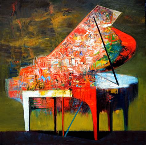 piano painting by zheng li Piano Art, Lis, Art Projects, Figures ...