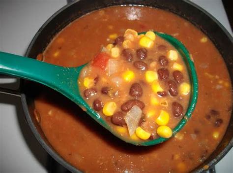 Black Bean Corn And Salsa Soup Recipe | Just A Pinch Recipes