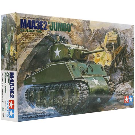 Tamiya M4A3E2 Jumbo Assault Tank Military Model Kit 35139 Scale 1/35