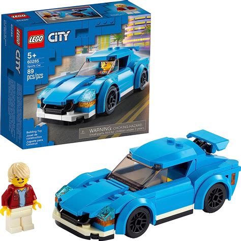 Amazon.com: LEGO City Sports Car 60285 Building Kit; Playset for Kids ...