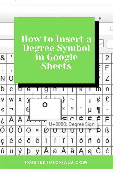 How To Insert Degree Symbol In Arcmap - Printable Online