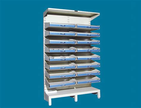 Multi Function Pharmacy Display Shelves For Hospital Steel Material